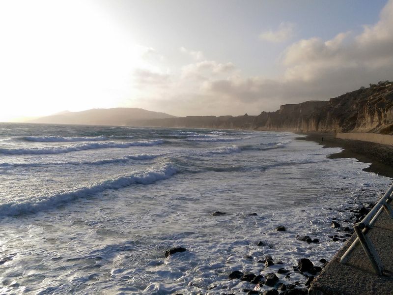 Vlychada beach in Santorini