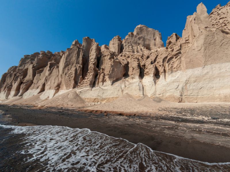 Vlychada beach in Santorini