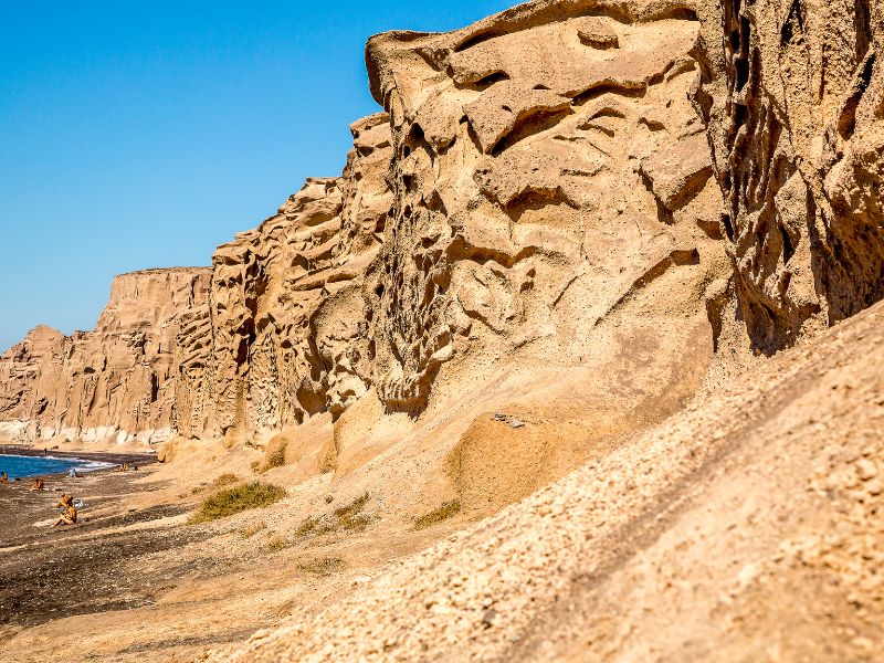 Vlychada beach in Santorini