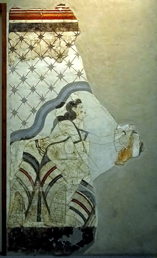 File:Wall painting from the House of the Ladies.jpg