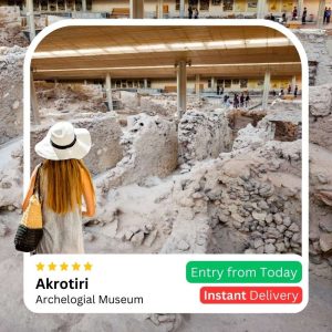 Akrotiri Museum Entry Ticket Bundle with Digital Companion Guide