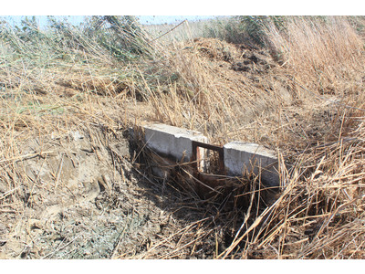 Καθάρισμα υφιστάμενων καναλιών και αποκάλυψη δομών υδρολογικής διαχείρισης - Οκτώβριος 2015