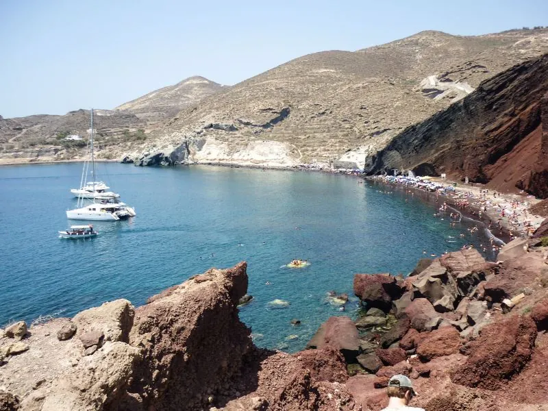 Kid Friendly Beaches in Santorini