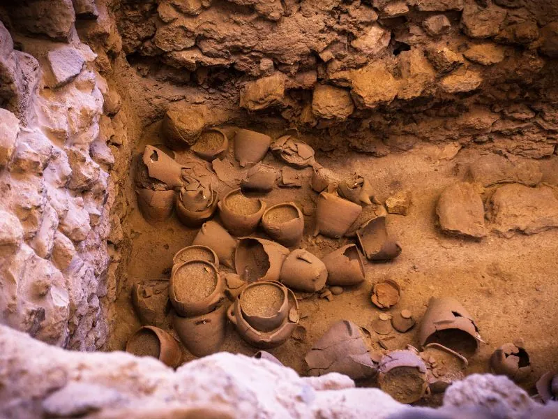 Sector A in Akrotiri