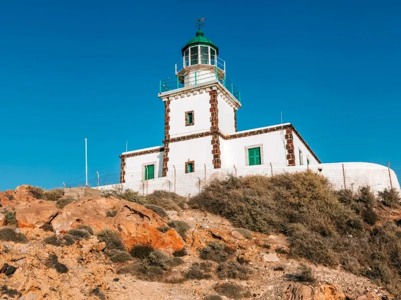 Lighthouse in Akrotiri