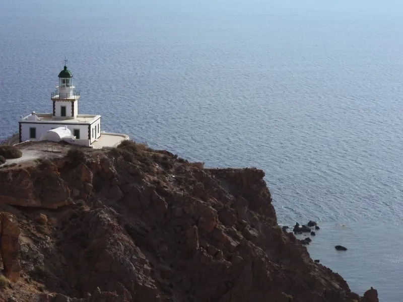 Lighthouse in Akrotiri